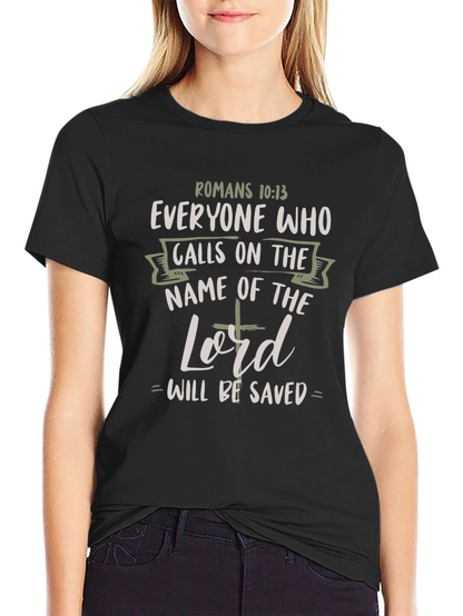 Camiseta Cristiana - Romanos 10:13