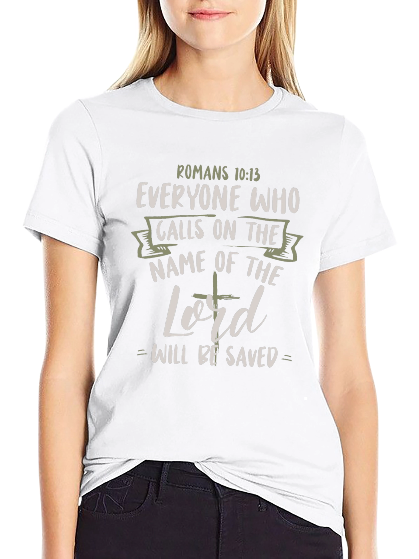 Camiseta Cristiana - Romanos 10:13