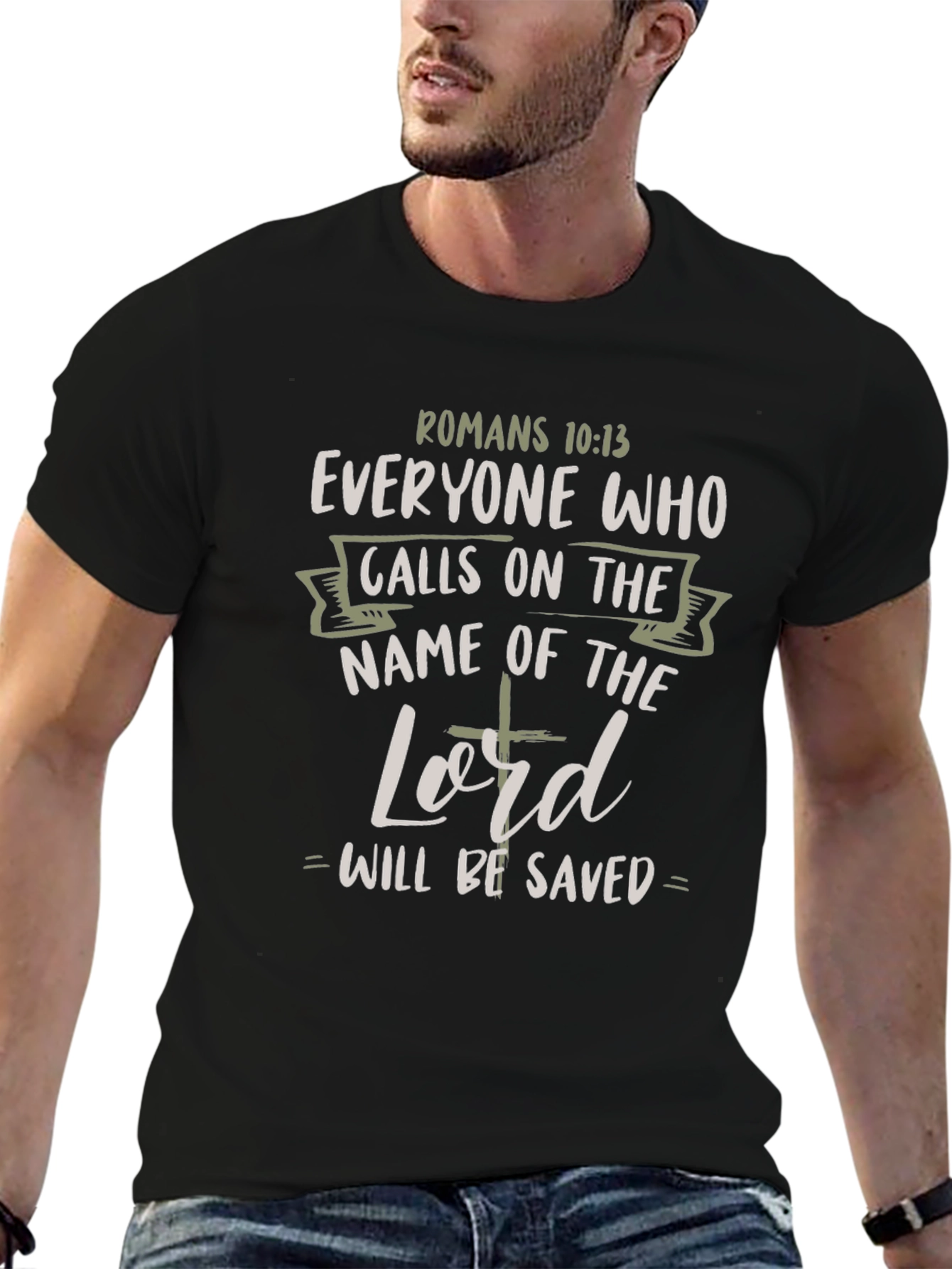 Camiseta Cristiana - Romanos 10:13