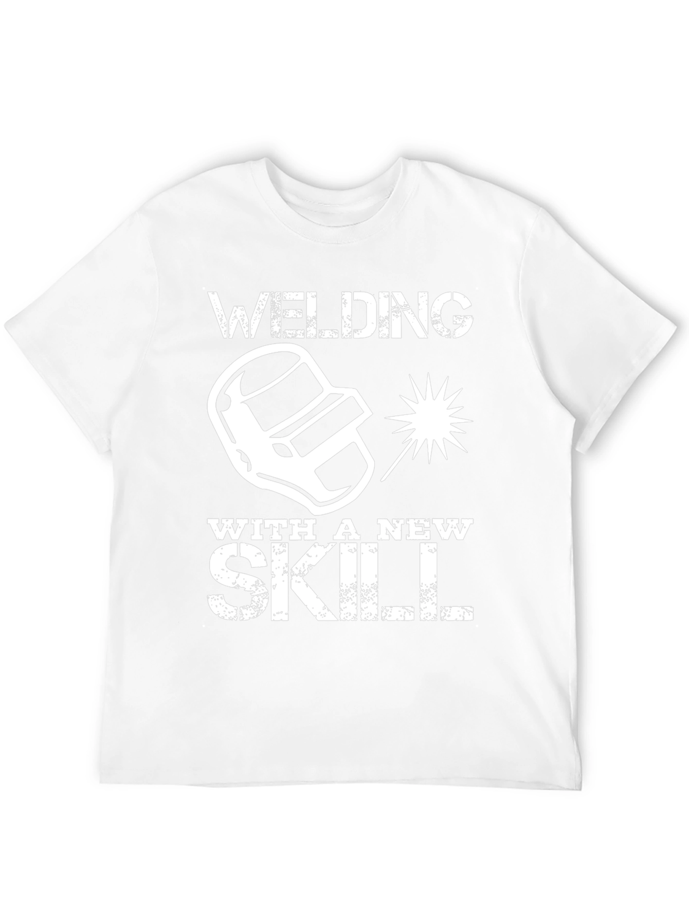 Camiseta Negra Welding With a New Skill