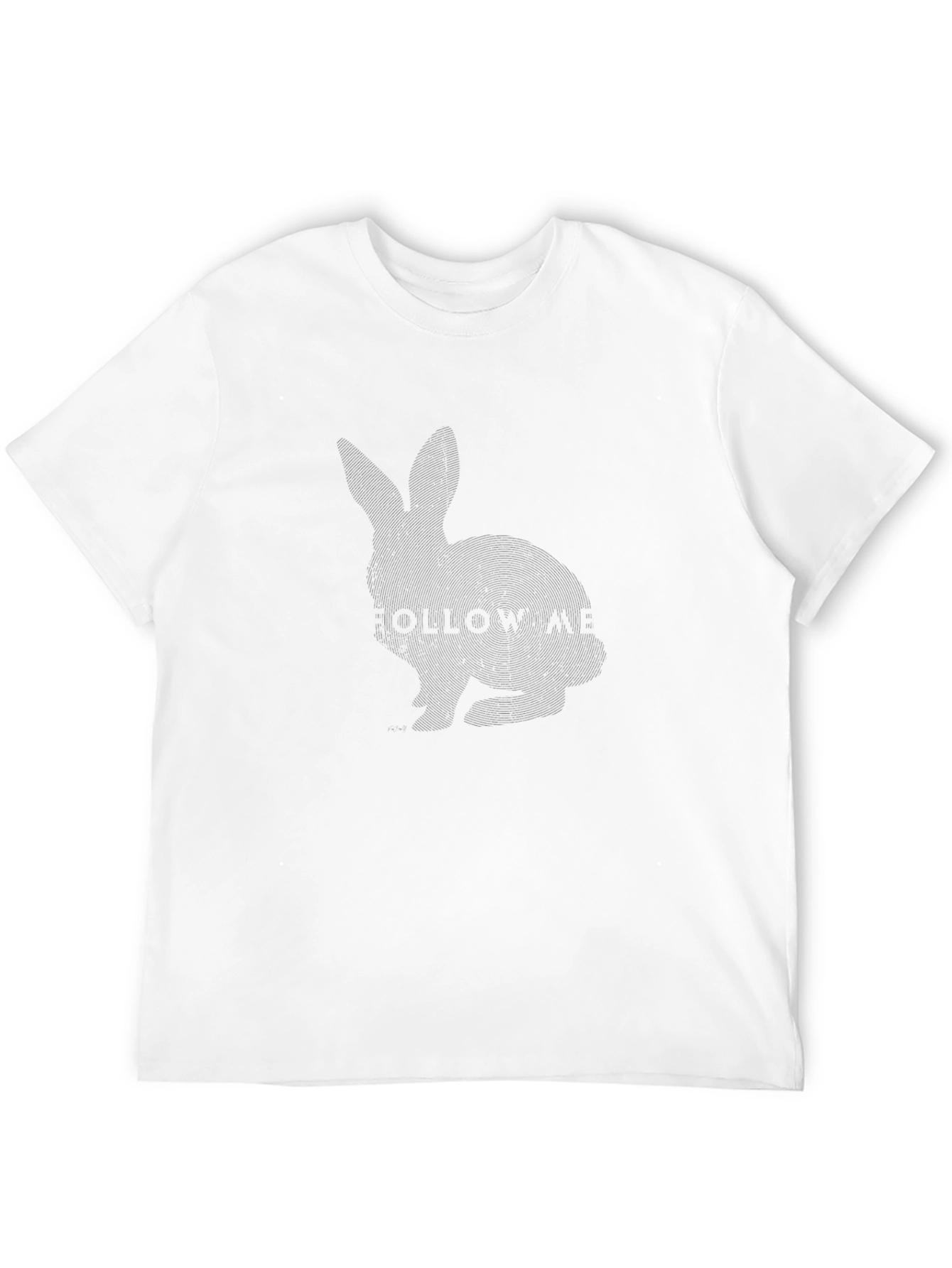 Camiseta Negra Casual con Diseño Misterioso