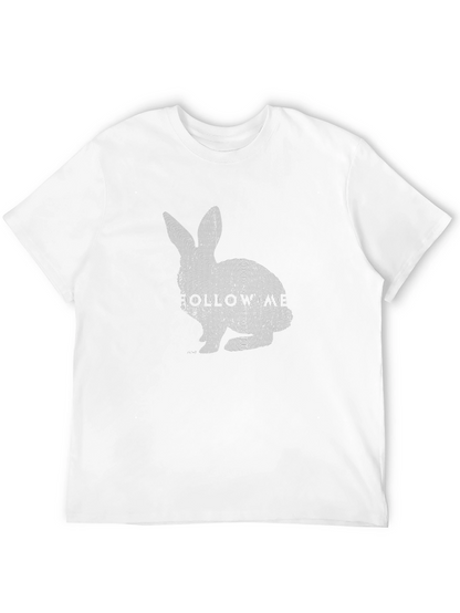 Camiseta Negra Casual con Diseño Misterioso