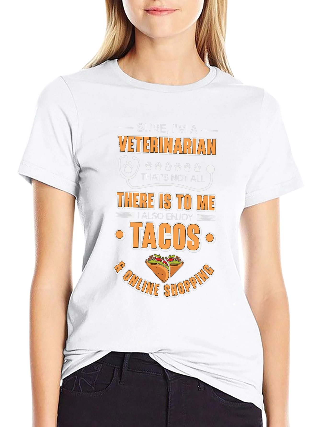 Camiseta Veterinaria Tacos y Compras Online