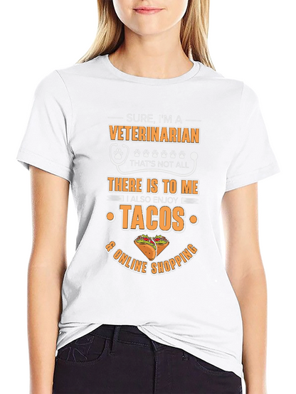 Camiseta Veterinaria Tacos y Compras Online