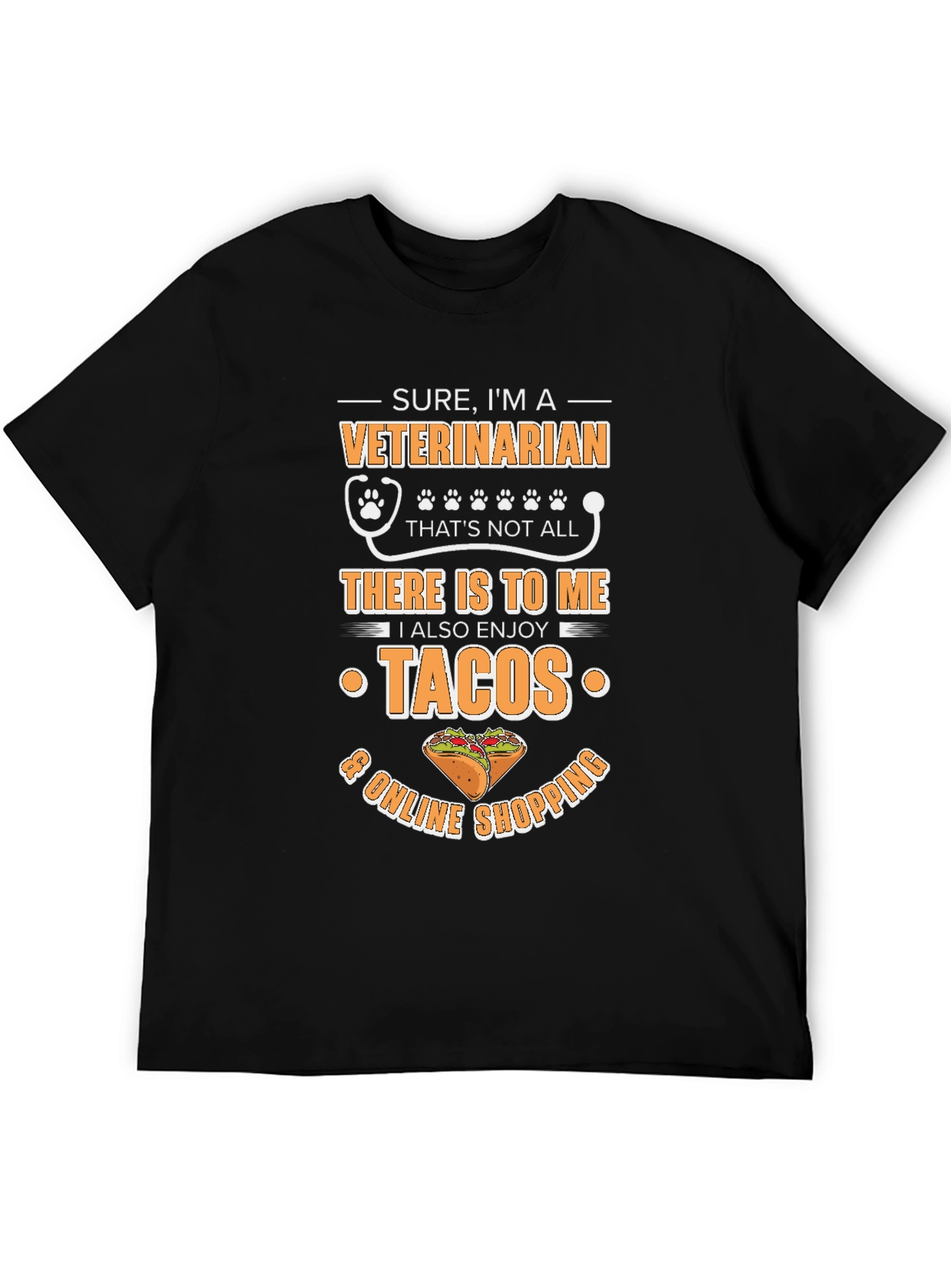 Camiseta Veterinaria Tacos y Compras Online