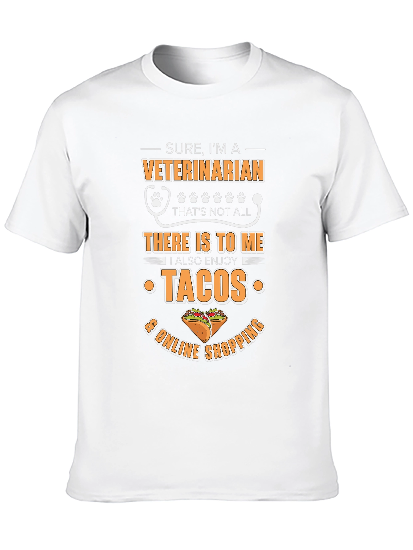 Camiseta Veterinaria Tacos y Compras Online