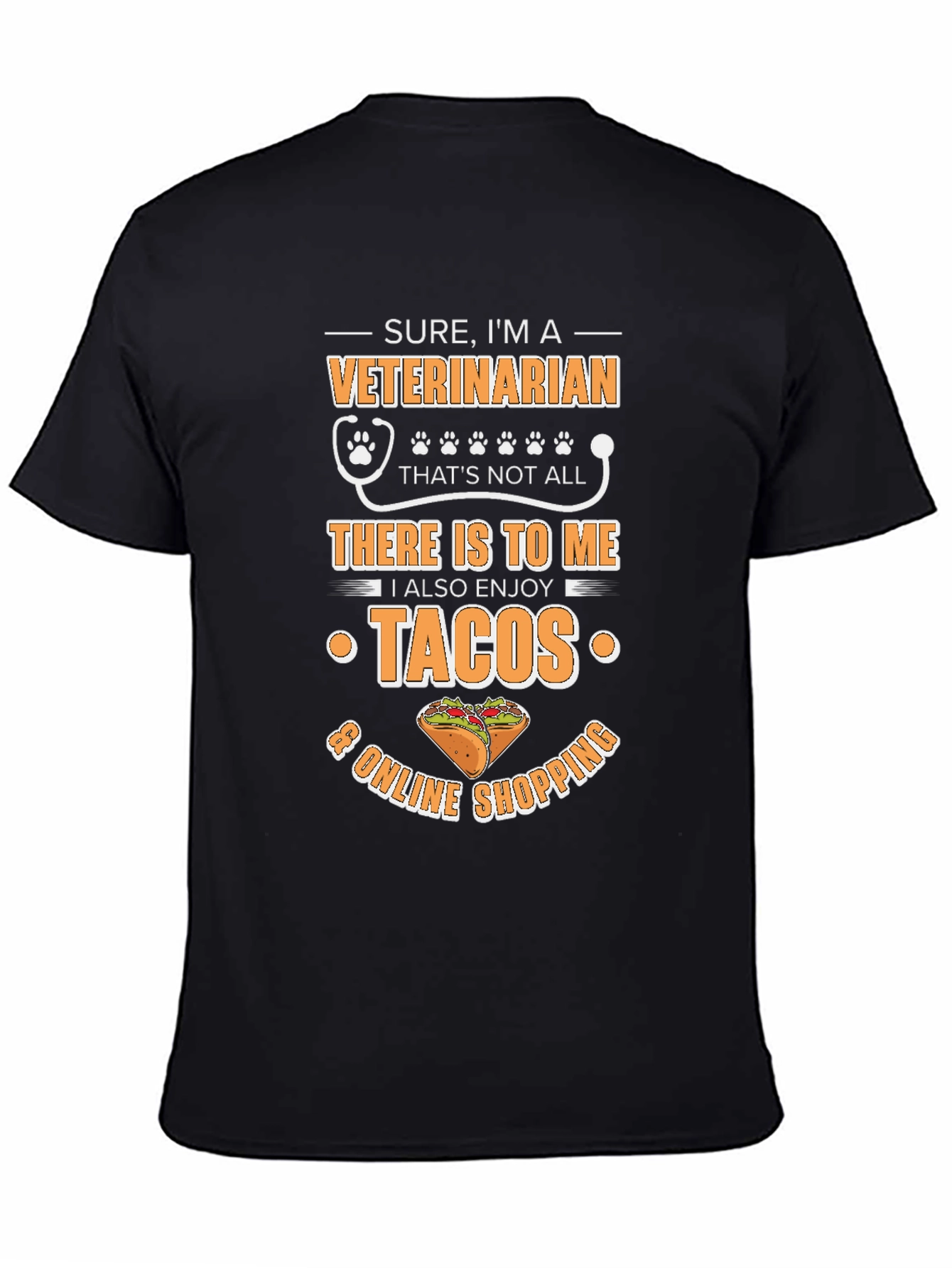 Camiseta Veterinaria Tacos y Compras Online