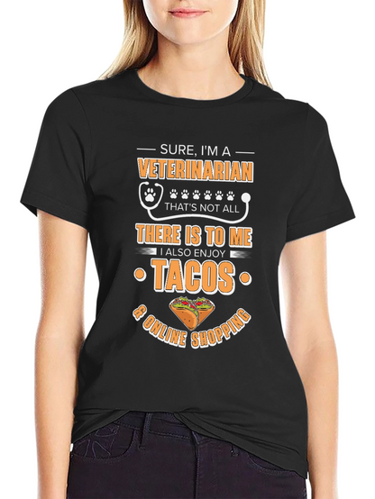 Camiseta Veterinaria Tacos y Compras Online