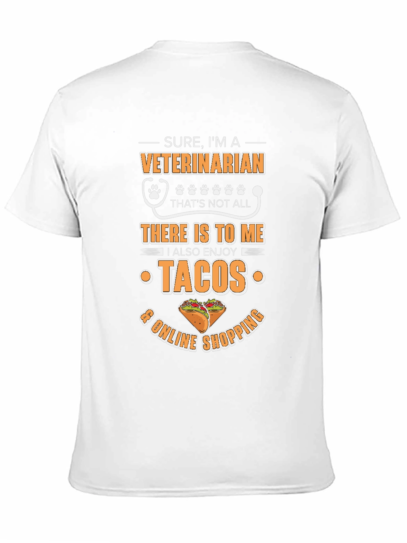 Camiseta Veterinaria Tacos y Compras Online