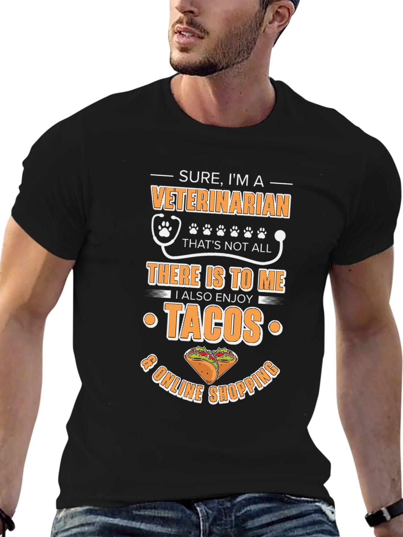Camiseta Veterinaria Tacos y Compras Online