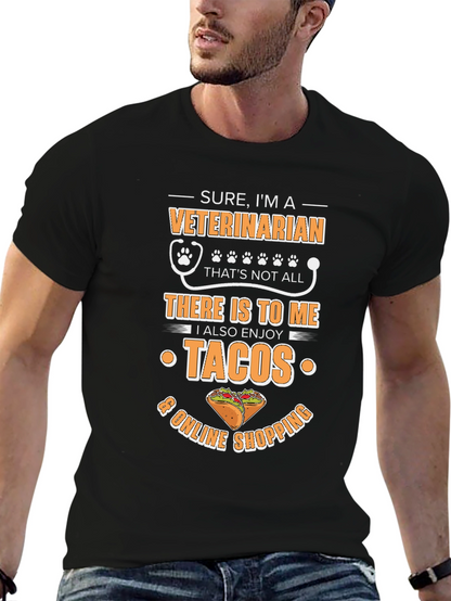 Camiseta Veterinaria Tacos y Compras Online