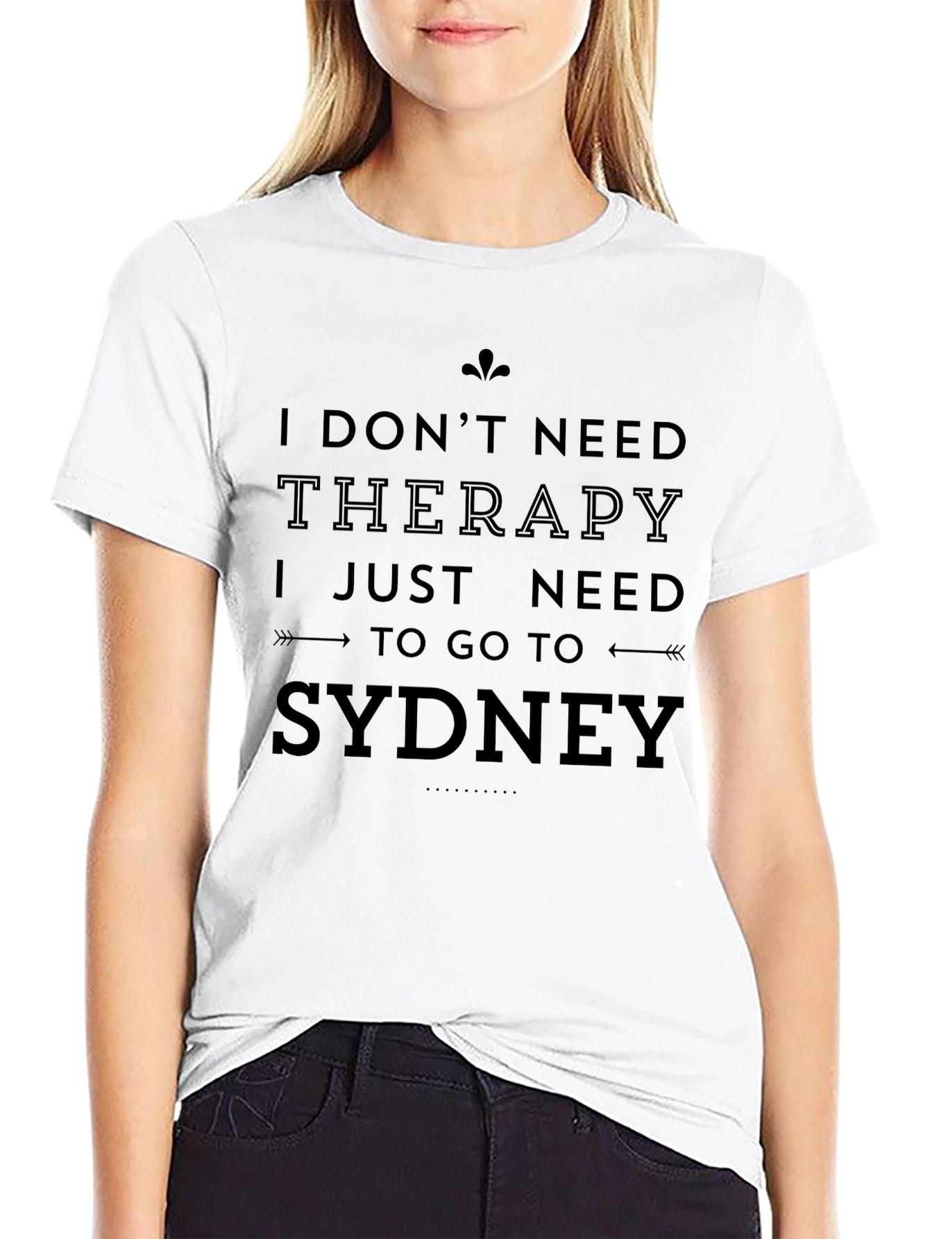 Camiseta Negra Sydney para Hombre