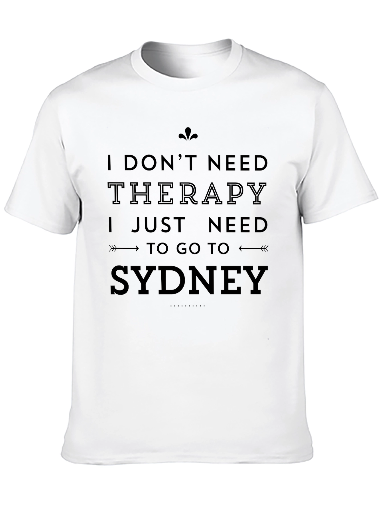 Camiseta Negra Sydney para Hombre