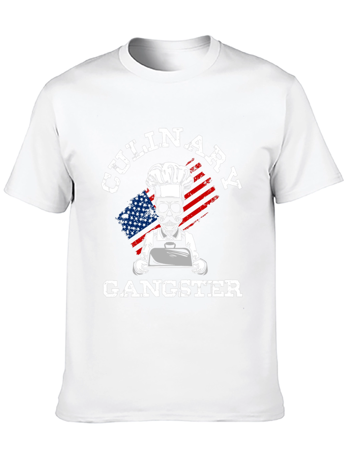 Camiseta Culinary Gangster Estilo Chef