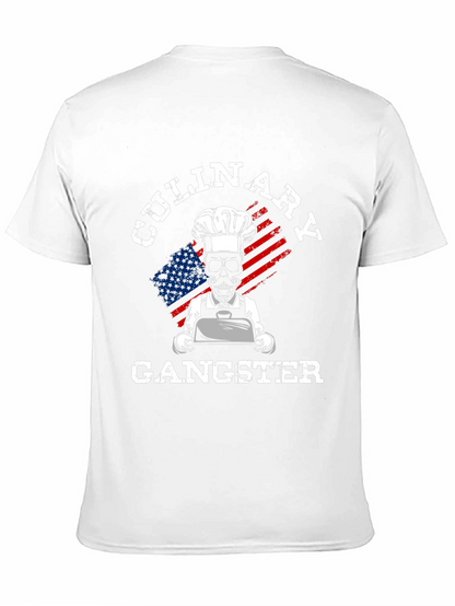 Camiseta Culinary Gangster Estilo Chef