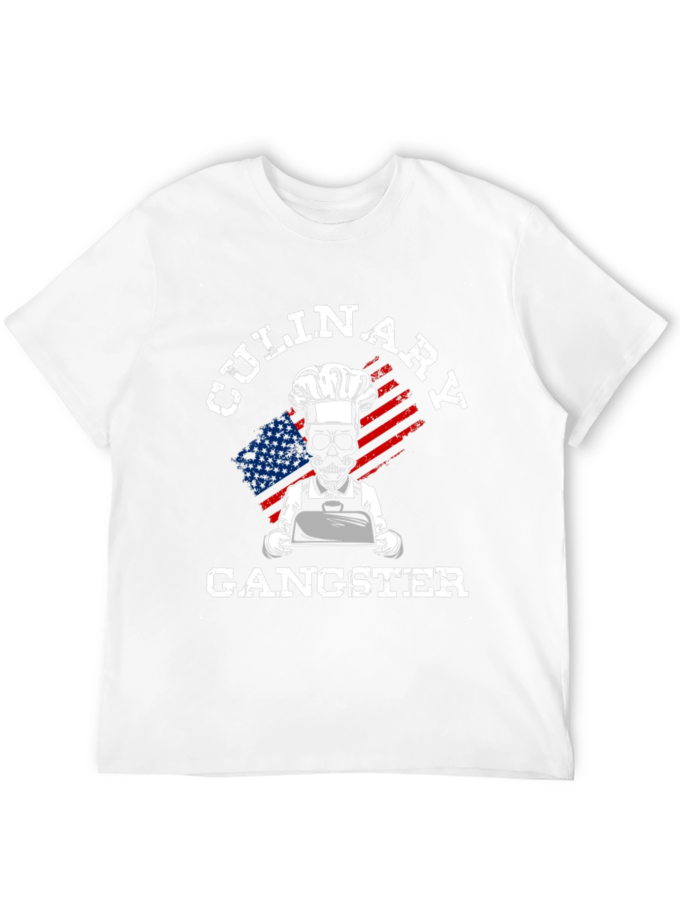 Camiseta Culinary Gangster Estilo Chef