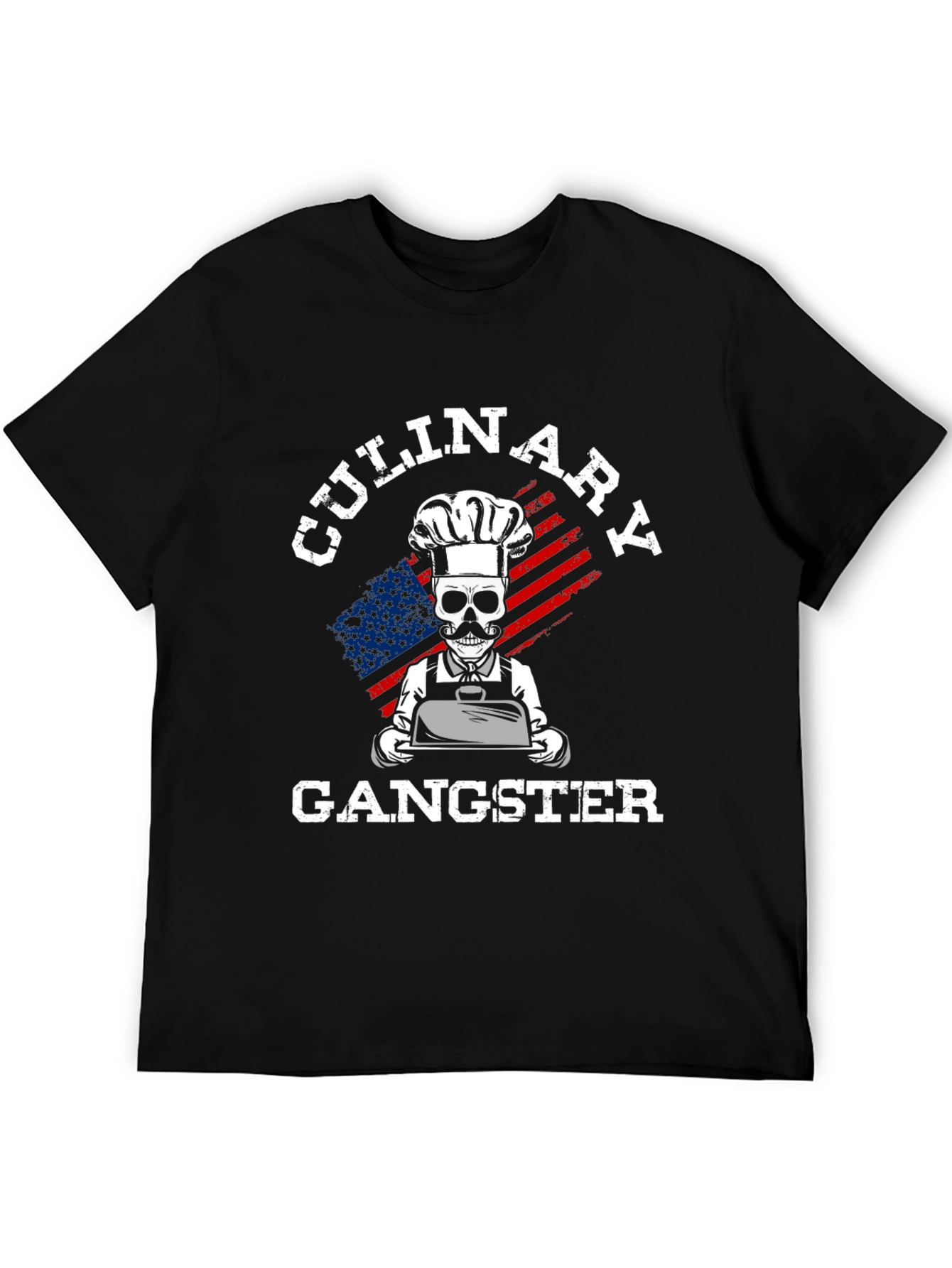 Camiseta Culinary Gangster Estilo Chef