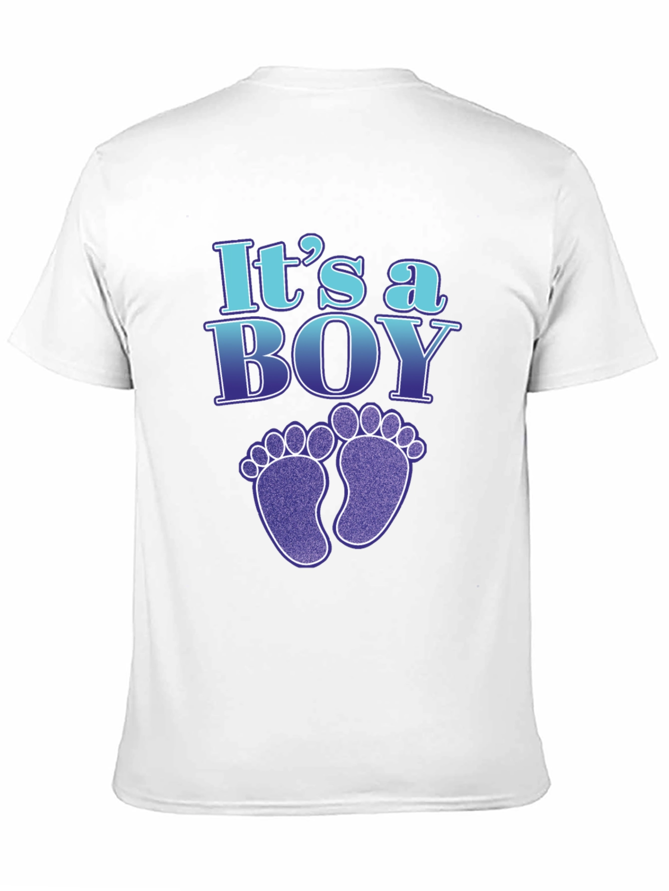 Camiseta Es un niño para futura mamá y papá