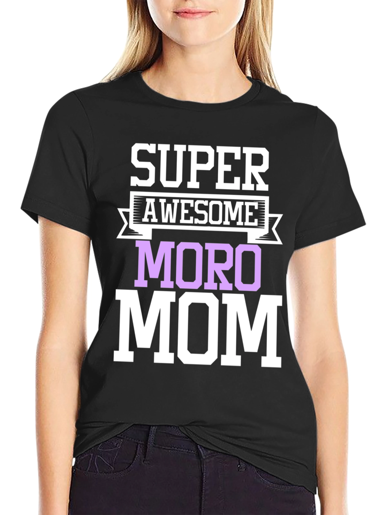 Camiseta Super Awesome Moro Mom