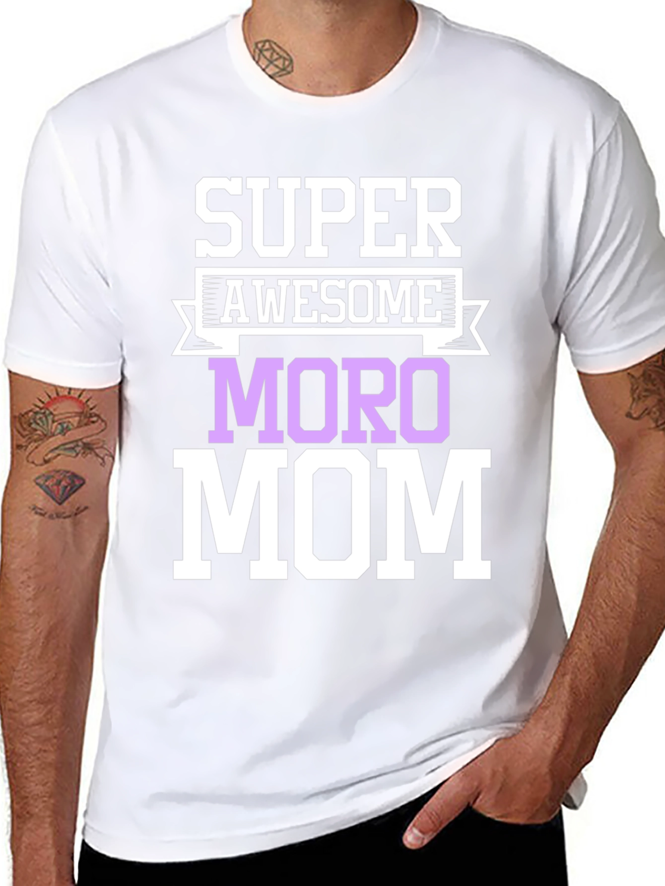 Camiseta Super Awesome Moro Mom