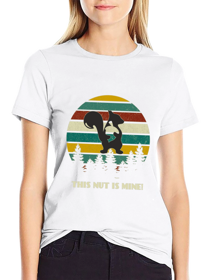 Camiseta Divertida Esta Nuez Es Mía