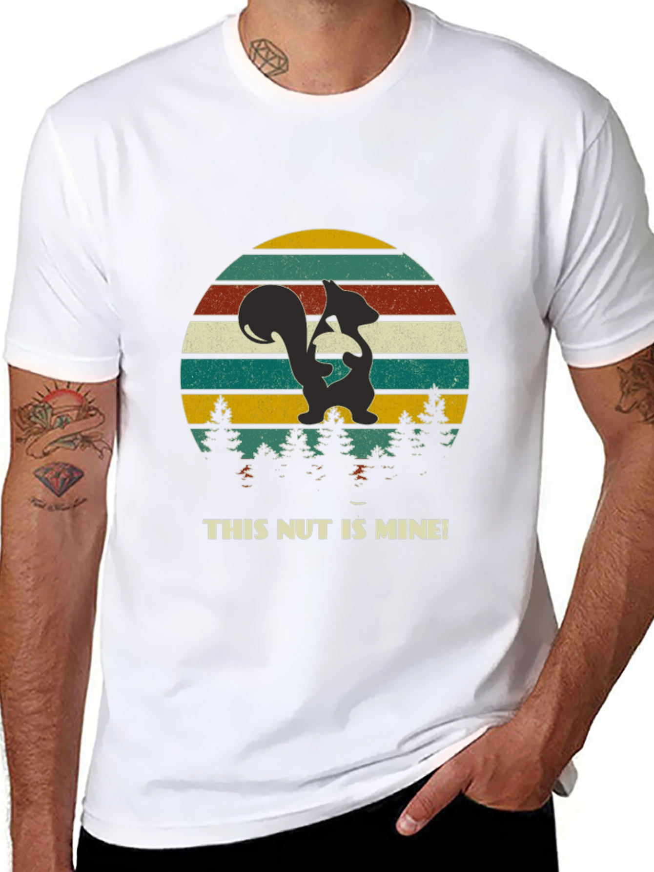 Camiseta Divertida Esta Nuez Es Mía