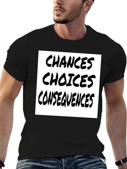 Camiseta Negra: Oportunidades Decisiones Consecuencias