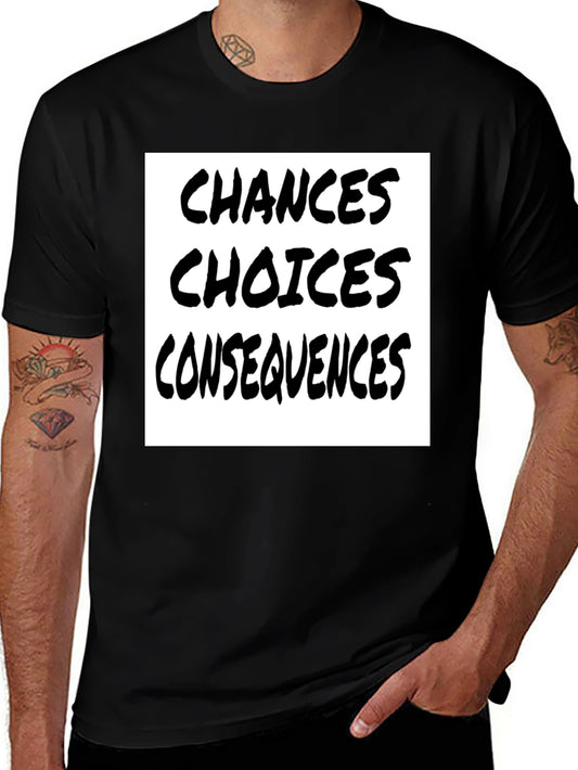 Camiseta Negra: Oportunidades Decisiones Consecuencias