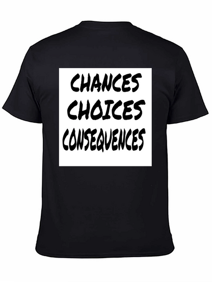 Camiseta Negra: Oportunidades Decisiones Consecuencias