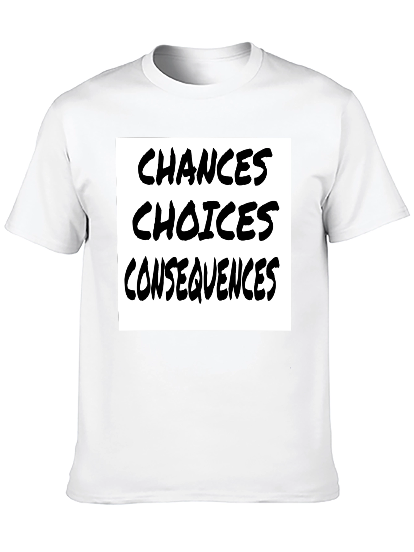 Camiseta Negra: Oportunidades Decisiones Consecuencias