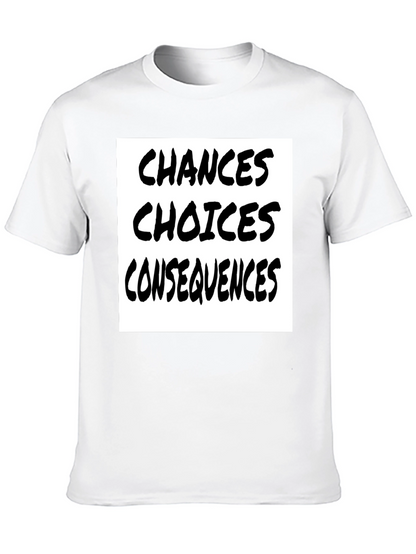 Camiseta Negra: Oportunidades Decisiones Consecuencias