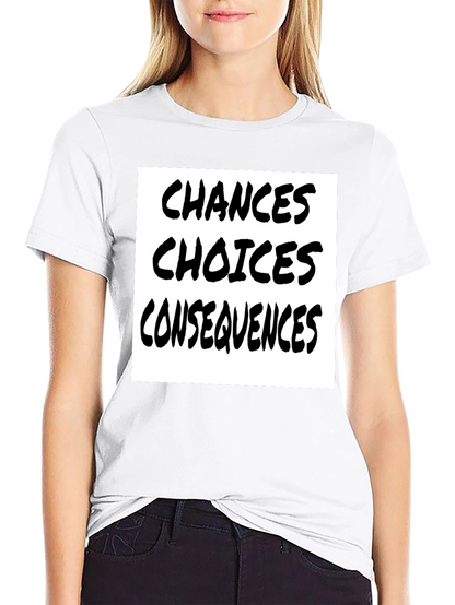 Camiseta Negra: Oportunidades Decisiones Consecuencias