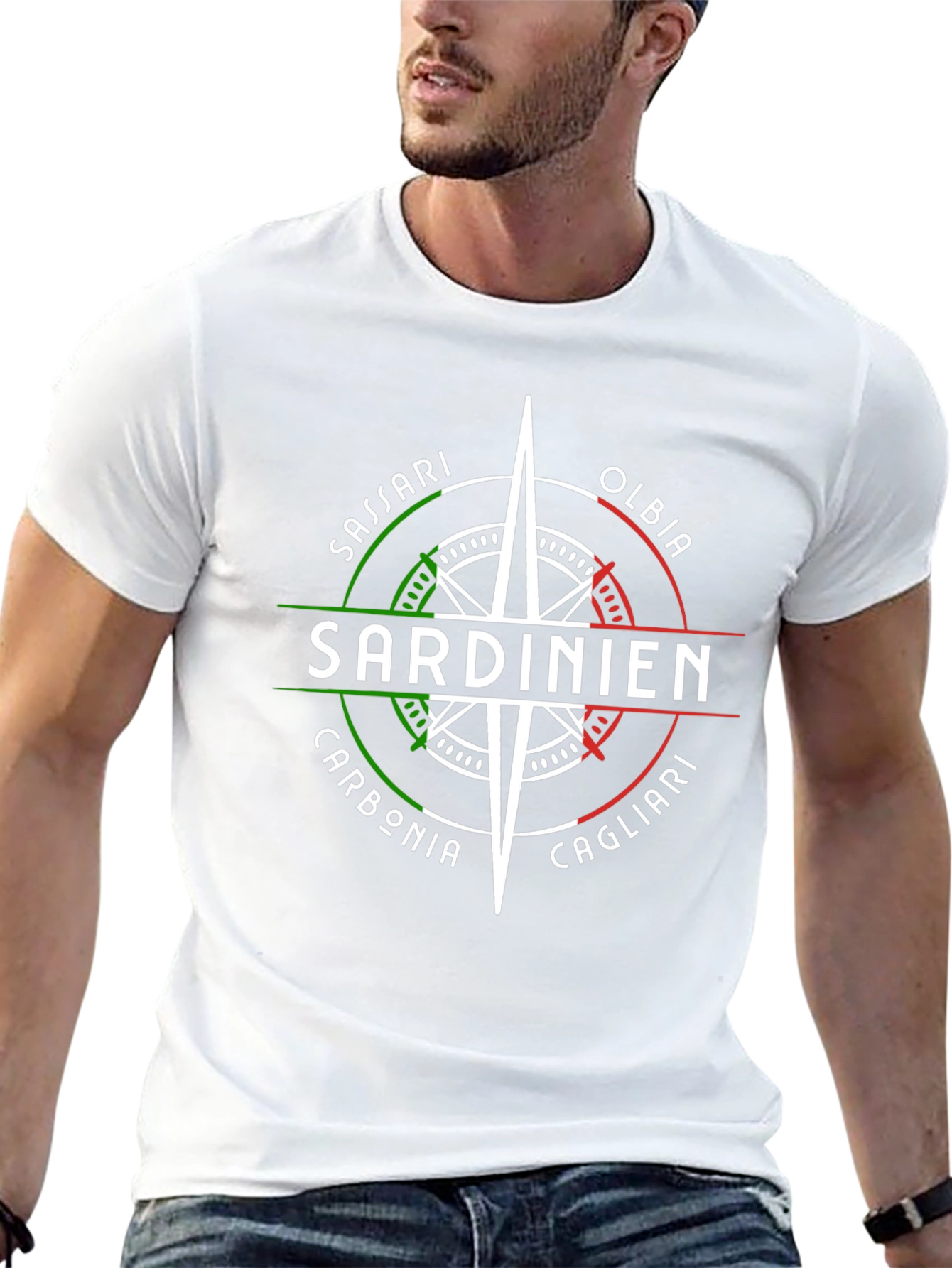 Camiseta Sardinia Italia Diseño Original