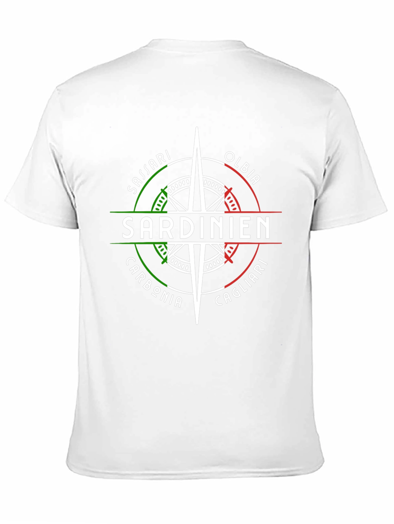 Camiseta Sardinia Italia Diseño Original