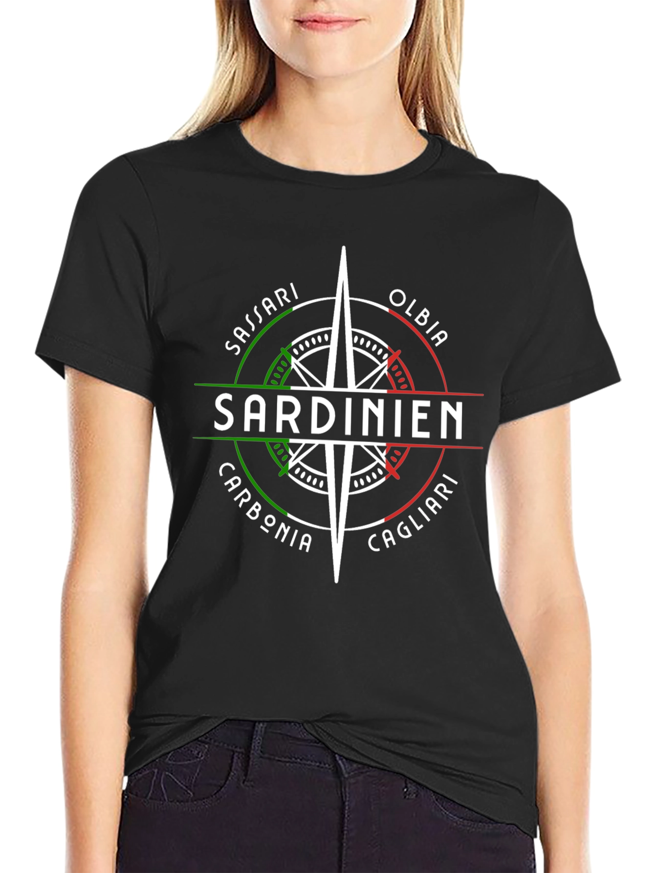 Camiseta Sardinia Italia Diseño Original