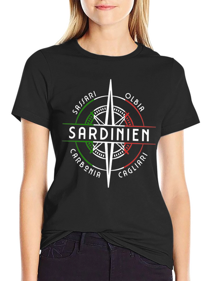 Camiseta Sardinia Italia Diseño Original