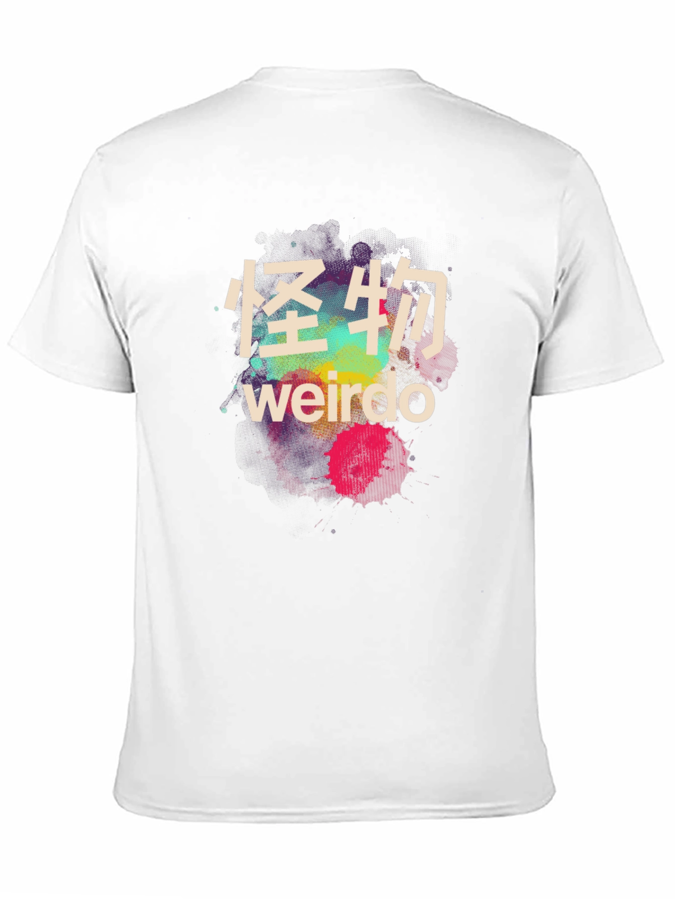 Camiseta Negra Weirdo Estilo Japonés para Hombre