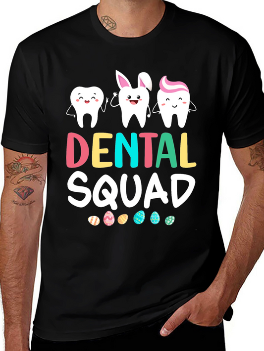 Camiseta Dental Squad Pascua Divertida