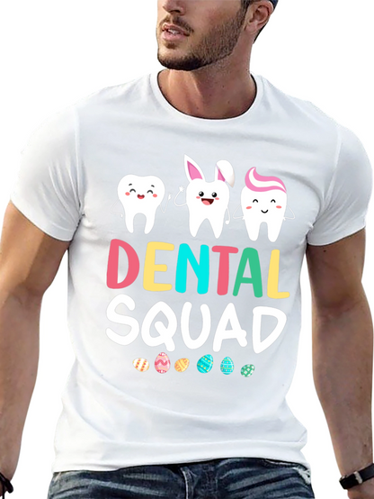 Camiseta Dental Squad Pascua Divertida