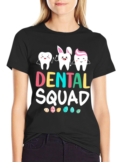 Camiseta Dental Squad Pascua Divertida