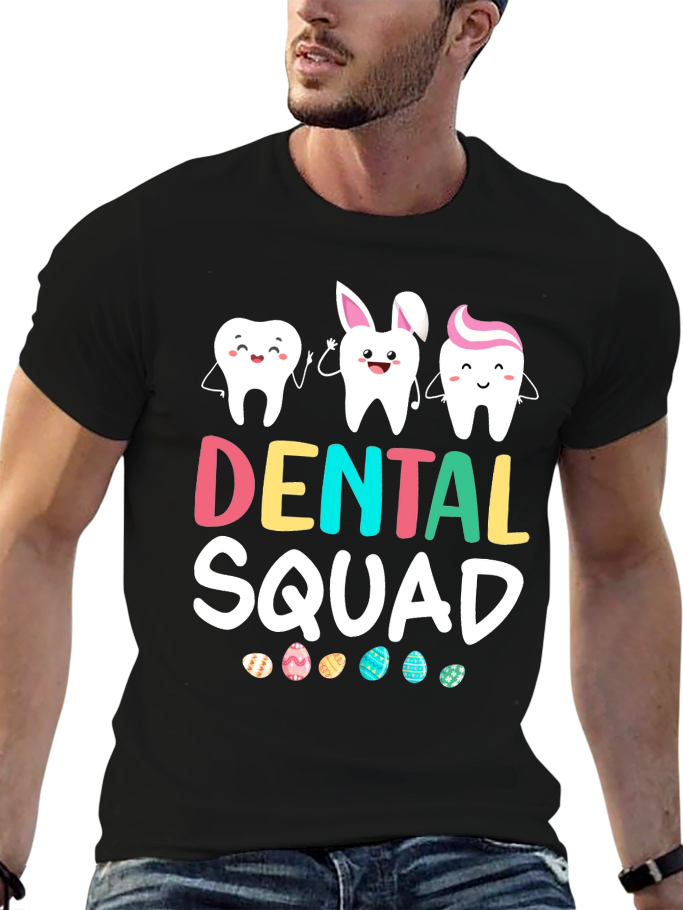 Camiseta Dental Squad Pascua Divertida