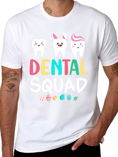 Camiseta Dental Squad Pascua Divertida