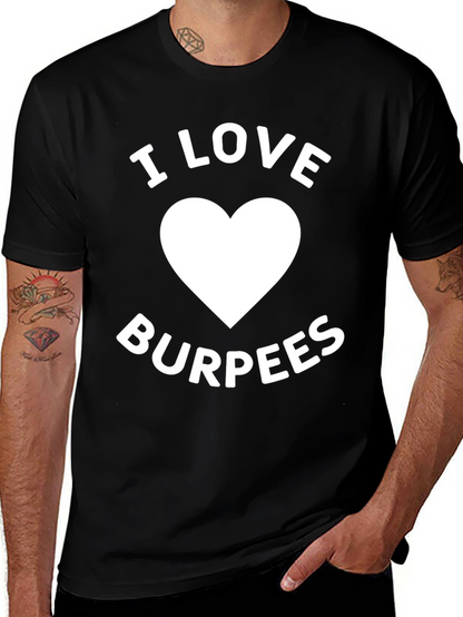 Camiseta Negra Amo los Burpees