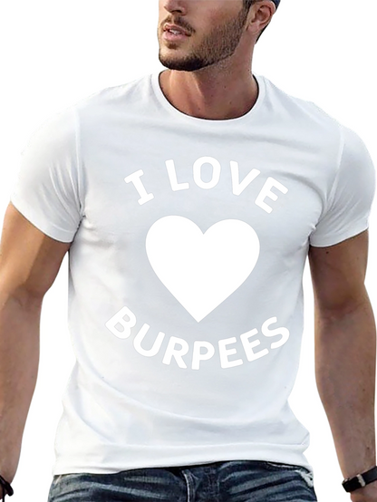 Camiseta Negra Amo los Burpees