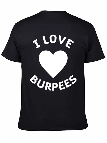 Camiseta Negra Amo los Burpees