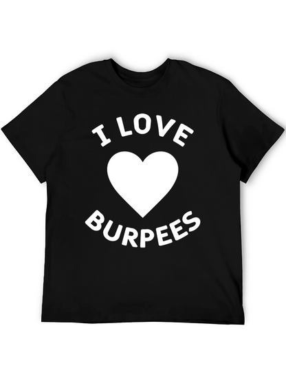 Camiseta Negra Amo los Burpees