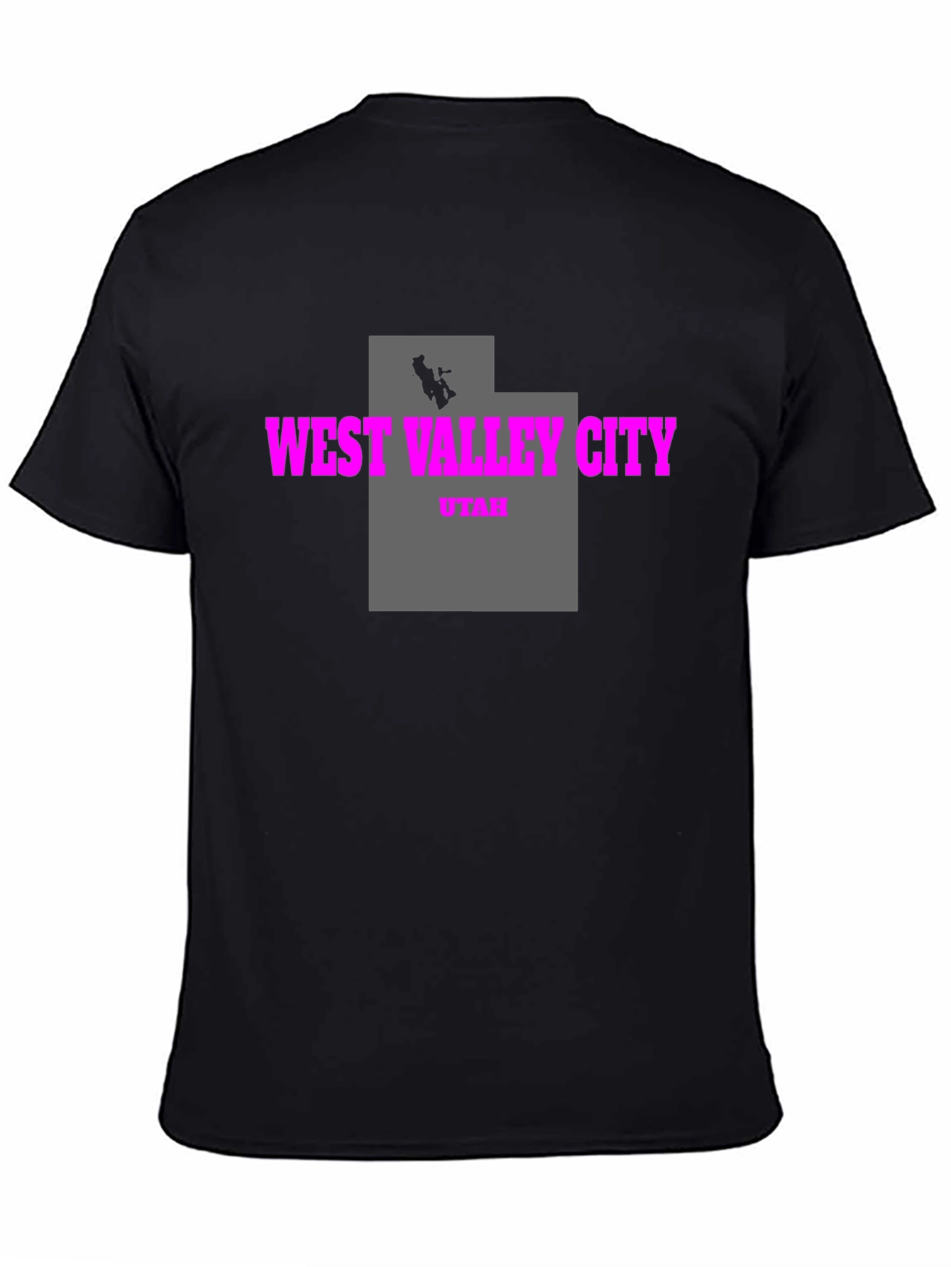 Camiseta Negra West Valley City Utah