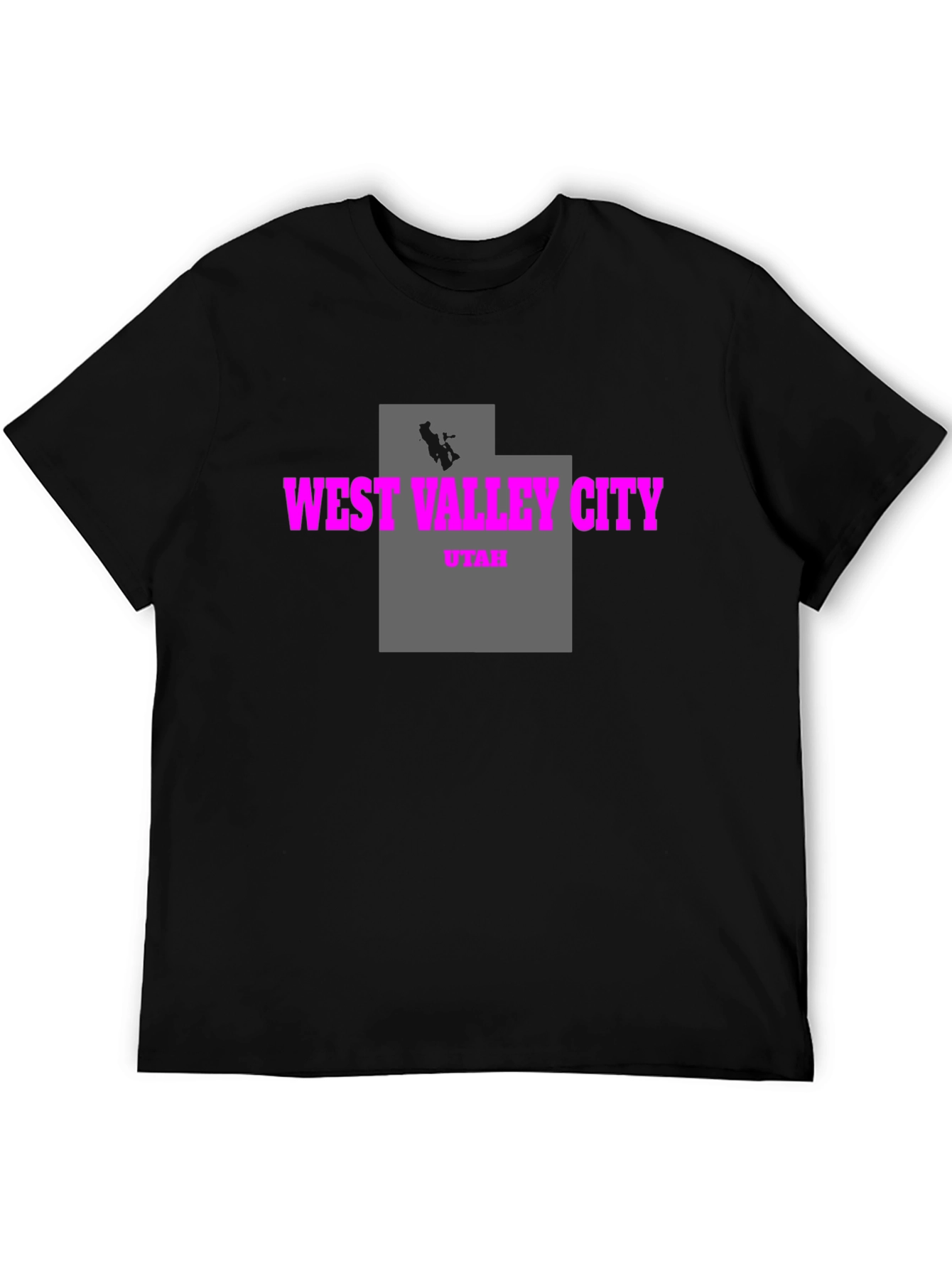 Camiseta Negra West Valley City Utah