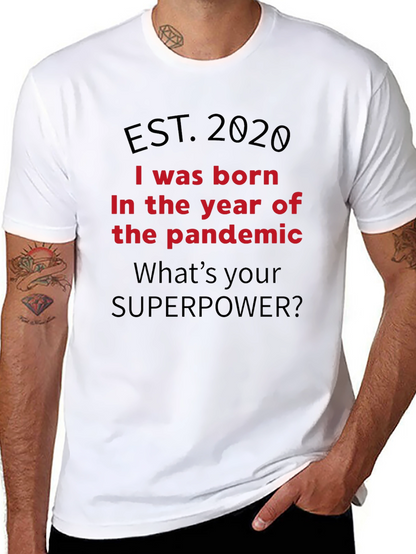Camiseta Nacido en la Pandemia