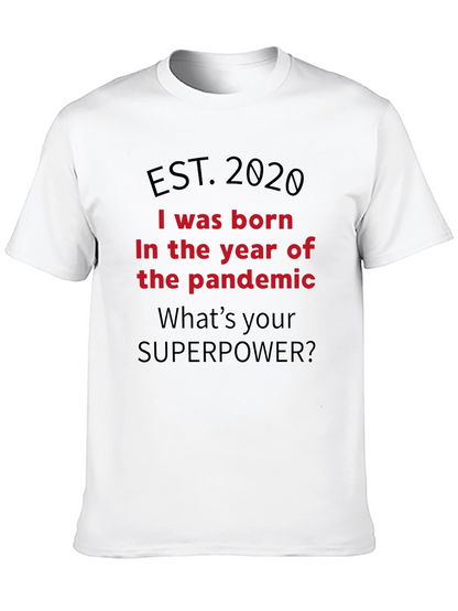 Camiseta Nacido en la Pandemia